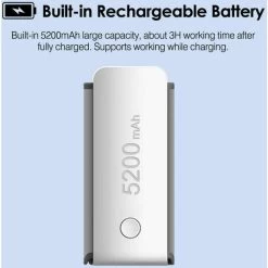 Portable Wireless Baby Bottle Warmer Travel Breastmilk Warmer Cooler Bag Built-in Battery With USB Charging Cable (White) 9 Portable Wireless Baby Bottle Warmer Travel Breastmilk Warmer Cooler Bag Built-in Battery With USB Charging Cable (White) -Kitchen Appliances Discounts 86209823 3