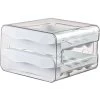 Fridge Egg Rack, 32 Grids/2 Layers Fridge Egg Rack, Fridge Egg Drawer, Fridge Fresh Egg Storage Box(1pc) 2 Fridge Egg Rack, 32 Grids/2 Layers Fridge Egg Rack, Fridge Egg Drawer, Fridge Fresh Egg Storage Box(1pc) -Kitchen Appliances Discounts 86606479 1