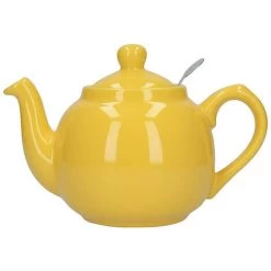 London Pottery Farmhouse Filter 2 Cup Teapot New Yellow