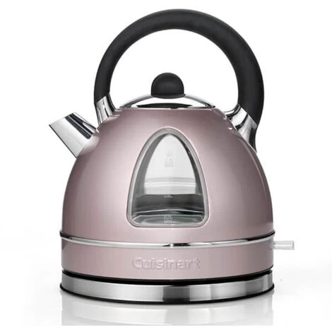 Cuisinart Style Vintage Rose Traditional Kettle & 4 Slice Toaster Breakfast Set 4 Cuisinart Style Vintage Rose Traditional Kettle & 4 Slice Toaster Breakfast Set - Image 2