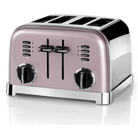 Cuisinart Style Vintage Rose Traditional Kettle & 4 Slice Toaster Breakfast Set 6 Cuisinart Style Vintage Rose Traditional Kettle & 4 Slice Toaster Breakfast Set - Image 4