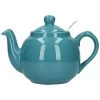 London Pottery Farmhouse Filter 2 Cup Teapot Aqua