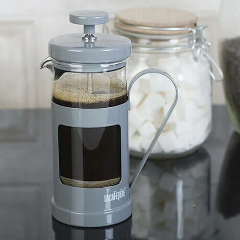 La Cafetière 3 Cup Monaco Cafetière Cool Grey 4 La Cafetière 3 Cup Monaco Cafetière Cool Grey - Image 2