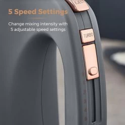 Tower Cavaletto Hand Mixer Grey -Kitchen Appliances Discounts 87184995 5