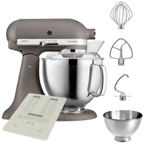 KitchenAid Artisan Mixer 185 Imperial Grey With Free Gift 3 KitchenAid Artisan Mixer 185 Imperial Grey With Free Gift