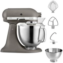 KitchenAid Artisan Mixer 185 Imperial Grey With Free Gift 8 KitchenAid Artisan Mixer 185 Imperial Grey With Free Gift -Kitchen Appliances Discounts 87185302 2