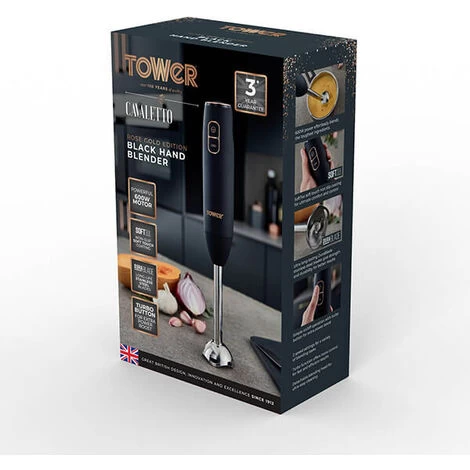 Tower Cavaletto Stick Blender Black 4 Tower Cavaletto Stick Blender Black - Image 2