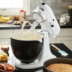 KitchenAid Ceramic 4.8L Mixer Bowl Matte Black -Kitchen Appliances Discounts 87187212 3