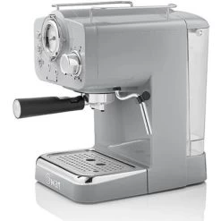 Swan Retro Grey Pump Espresso Coffee Machine -Kitchen Appliances Discounts 87188153 3