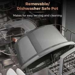 Tower Cavaletto 3.5 Litre Slow Cooker Grey -Kitchen Appliances Discounts 87188480 4