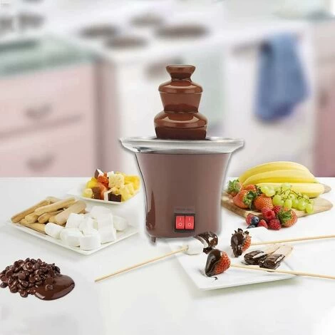 Fondue Maker,Chocolate Fountain Chocolate Fountain Party Chocolate Fountain Home Chocolate Fountain Chocolate Fondue Fountain 6 Fondue Maker,Chocolate Fountain Chocolate Fountain Party Chocolate Fountain Home Chocolate Fountain Chocolate Fondue Fountain - Image 4