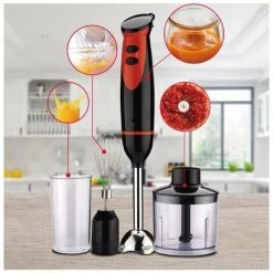 Multifunctional Cooking Stick Baby Food Supplement Electric Hand-held Machine Stirring Stick Black -Kitchen Appliances Discounts 87611263 4