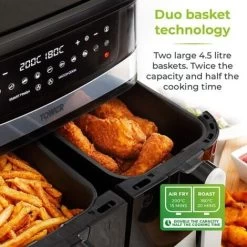 Tower 9 Litre Dual Basket Air Fryer -Kitchen Appliances Discounts 87922656 3