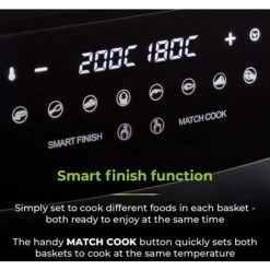 Tower 9 Litre Dual Basket Air Fryer -Kitchen Appliances Discounts 87922656 4