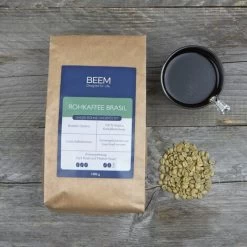 BEEM RAW BRAZIL Arabica Whole Coffee Beans (1kg) - Unroasted -Kitchen Appliances Discounts 87945937 3