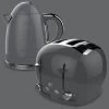 The Funky Appliance Company 1.7 Litre Kettle And 4 Slice Toaster Set Grey