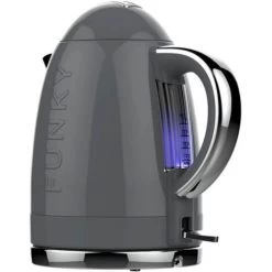 The Funky Appliance Company 1.7 Litre Kettle And 4 Slice Toaster Set Grey 8 The Funky Appliance Company 1.7 Litre Kettle And 4 Slice Toaster Set Grey -Kitchen Appliances Discounts 88018714 3