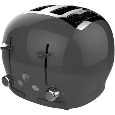 The Funky Appliance Company 1.7 Litre Kettle And 4 Slice Toaster Set Grey 5 The Funky Appliance Company 1.7 Litre Kettle And 4 Slice Toaster Set Grey - Image 4