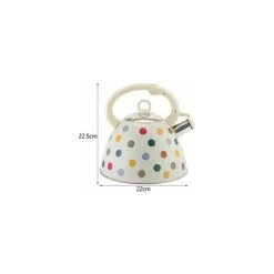 Vintage Gas Stove 3L Stainless Steel Tea Kettle With Silicone Handle -Kitchen Appliances Discounts 88923889 3
