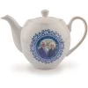 King Charles III Queen Consort Portrait Memorabilia Coronation Commemorative Teapot 750ml -Kitchen Appliances Discounts 89047927 1