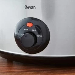 Swan 6.5 Litre Stainless Steel Slow Cooker 9 Swan 6.5 Litre Stainless Steel Slow Cooker -Kitchen Appliances Discounts 89694633 3