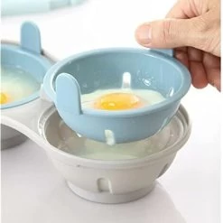 Microwave Egg Poacher Kitchen Gadgets Creative Steam Egg Box Microwave Egg Tray Double Steam Oven Microwave Kitchen Mold -Kitchen Appliances Discounts 89794509 3