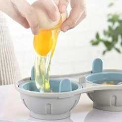 Microwave Egg Poacher Kitchen Gadgets Creative Steam Egg Box Microwave Egg Tray Double Steam Oven Microwave Kitchen Mold -Kitchen Appliances Discounts 89794509 4