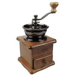 Vintage Manual Coffee Grinder Ceramic Burr Conical Portable Hand Crank Coffee Machine -Kitchen Appliances Discounts 89804488 3