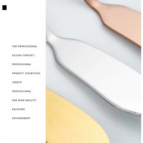 8 Pieces Butter Knife Jam Knife, Stainless Steel Butter Knives, For Butter, Cream, Cheese, Chocolate, Ketchup, Mirror Polished, Dishwasher Safe, Gold - MODOU 4 8 Pieces Butter Knife Jam Knife, Stainless Steel Butter Knives, For Butter, Cream, Cheese, Chocolate, Ketchup, Mirror Polished, Dishwasher Safe, Gold - MODOU - Image 2