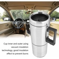 Car Kettle, Stainless Steel Car Truck Travel Kettle Cup Quick Boil For Tea Coffee (12V) MODOU 11 Car Kettle, Stainless Steel Car Truck Travel Kettle Cup Quick Boil For Tea Coffee (12V) MODOU -Kitchen Appliances Discounts 89805827 5