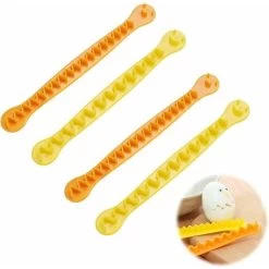 4 Pieces Of Egg Cutters, Flower Shaped Egg Tool, Boiled Egg Cut Flower Styler, Kitchen Tools, Used For Cutting Hard Boiled Eggs - MODOU