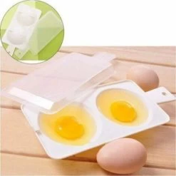 Microwave Oven Special Steam Plate Love Breakfast Steamer Eggs Plastic Heat-resistant Egg Mold -Kitchen Appliances Discounts 90104662 3