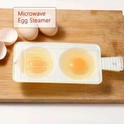 Microwave Oven Special Steam Plate Love Breakfast Steamer Eggs Plastic Heat-resistant Egg Mold -Kitchen Appliances Discounts 90104662 5