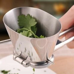 Manual Stainless Steel Rotary Mint Mill Parsley Cutter Vegetable Chopper Grater Kitchen Tool -Kitchen Appliances Discounts 90370402 3