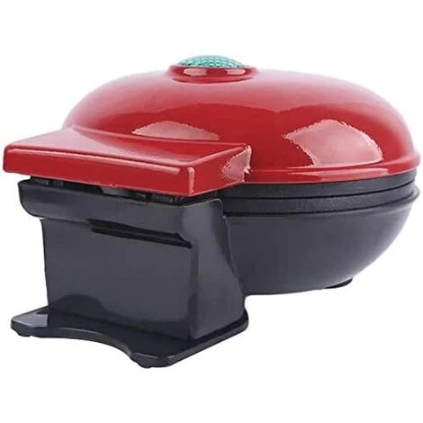 Mini Waffle Maker Machine For Individual Waffles, Paninis, Hash Browns Blue 4 Mini Waffle Maker Machine For Individual Waffles, Paninis, Hash Browns Blue - Image 2