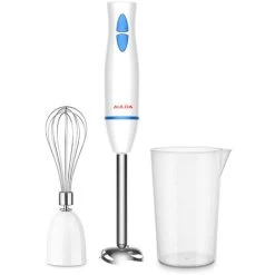 Hand-held Multifunctional Cooking Stick, Baby Food Supplement, Electric Stirring Stick, Cooking Machine Juicer Set(host+eggbeater)