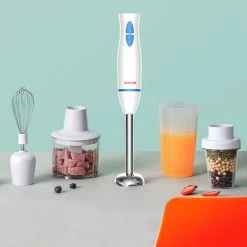 Hand-held Multifunctional Cooking Stick, Baby Food Supplement, Electric Stirring Stick, Cooking Machine Juicer Set(host+eggbeater) -Kitchen Appliances Discounts 90763638 3