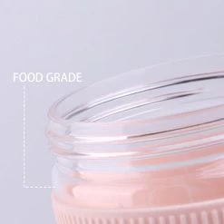 Portable Blender Juicer Cup Mini Smoothies Maker Rechargeable Blender Personal Size Blender Travel Cup With Safety Guard (Pink) -Kitchen Appliances Discounts 90818143 4