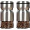 Stainless Steel Glass Spice Bottle Spice Jar Home Kitchen Cooking Stainless Steel Color Pepper Bottle -Kitchen Appliances Discounts 91164102 1