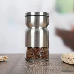 Stainless Steel Glass Spice Bottle Spice Jar Home Kitchen Cooking Stainless Steel Color Pepper Bottle -Kitchen Appliances Discounts 91164102 5