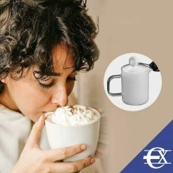 Milk Frother - Electric Whisk - Battery Operated Mini Whisk - Stainless Steel Plastic Coffee Frother - Kitchen Accessories - Green -Kitchen Appliances Discounts 91171783 4