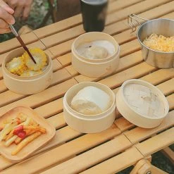 Outdoor Bamboo Steamer (3 Steamers + 1 Lid), Medium 9 Outdoor Bamboo Steamer (3 Steamers + 1 Lid), Medium -Kitchen Appliances Discounts 91175011 3