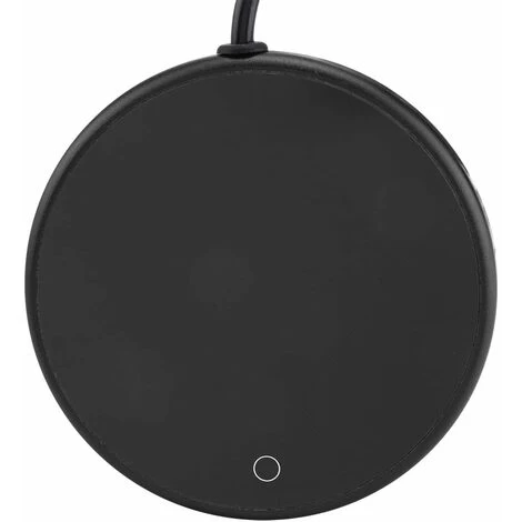 Electric Cup Warmer Desktop Pad Tea Coffee Milk Cup Warmer Coaster Tray Household Office Supplies(Black) 7 Electric Cup Warmer Desktop Pad Tea Coffee Milk Cup Warmer Coaster Tray Household Office Supplies(Black) - Image 5