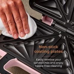 Tower Cavaletto Sandwich Maker Pink -Kitchen Appliances Discounts 91972028 5