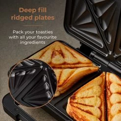 Tower Cavaletto Sandwich Maker Black -Kitchen Appliances Discounts 91972069 3