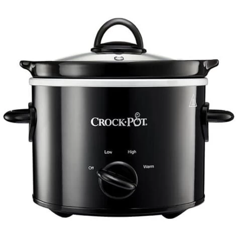Crock-Pot Crock Pot 1.8L Black Slow Cooker 3 Crock-Pot Crock Pot 1.8L Black Slow Cooker