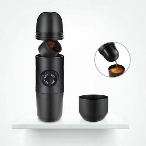 Portable Coffee Maker, 70ml Manual Coffee Maker, Mini Ground Coffee Maker, Portable, Espresso Maker Manual Coffee Maker, For Camping Hiking 3 Portable Coffee Maker, 70ml Manual Coffee Maker, Mini Ground Coffee Maker, Portable, Espresso Maker Manual Coffee Maker, For Camping Hiking