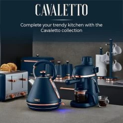 Tower Cavaletto Jug Kettle And 2 Slice Toaster Set Midnight Blue 9 Tower Cavaletto Jug Kettle And 2 Slice Toaster Set Midnight Blue -Kitchen Appliances Discounts 92778762 4