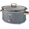 Tower Cavaletto 6.5 Litre Slow Cooker Grey -Kitchen Appliances Discounts 92778898 1