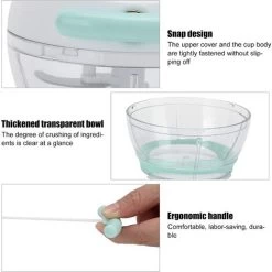 Meat Grinder, Multi-Function Mini Chopper, Vegetable Cutter, Kitchen Utensil For Vegetables Fruits Garlic Onions Carrots -Kitchen Appliances Discounts 92865413 5